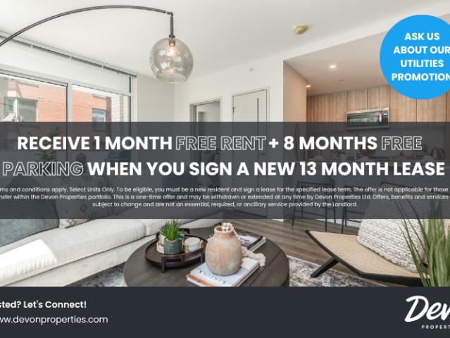 The Beacon at 1400 Quadra 1 Bedroom [object Promise] for Rent