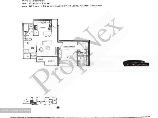 The Beacon D2, Apartment