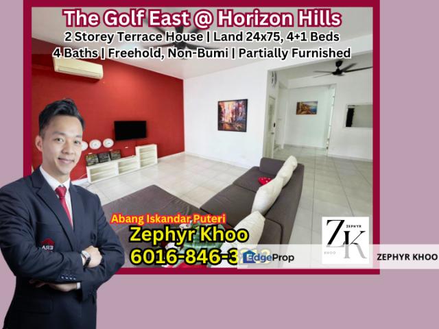 The Golf East @ Horizon Hills 2 Storey Terrace House For Sale Now