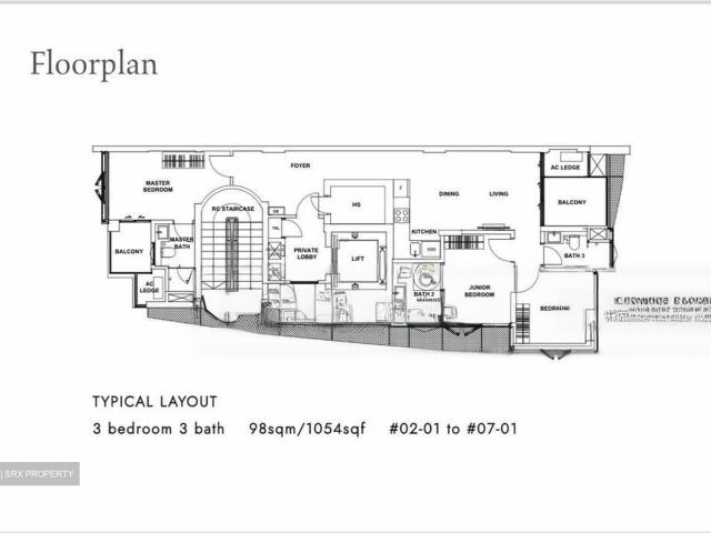 The Gatz D14, Apartment