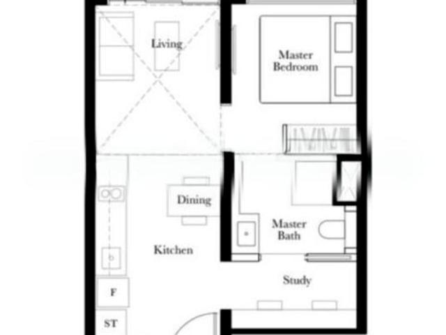 The Garden Residences D19, Apartment