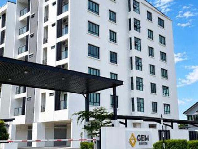 The GEM Suites Apartment at Lorong Stutong Baru in Kuching for Sale