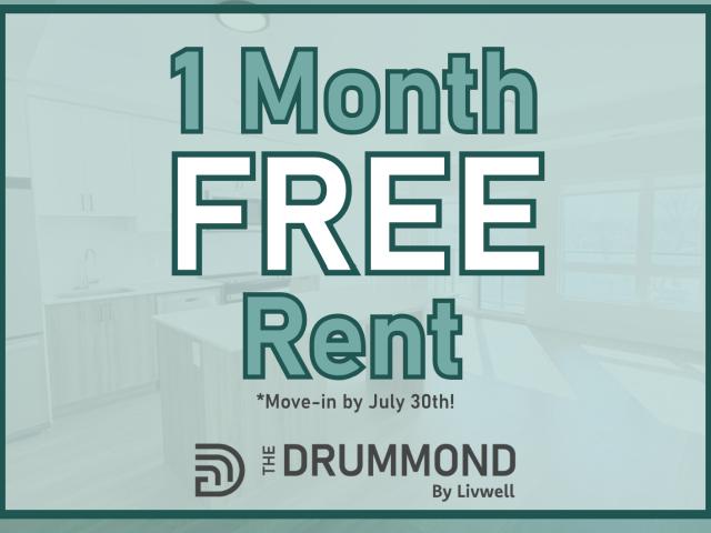 The Drummond 2x2 2B Apartment for Rent