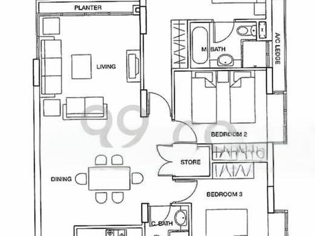 The Elysia D12, Apartment