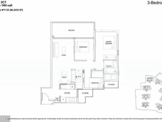 The Florence Residences D19, Apartment