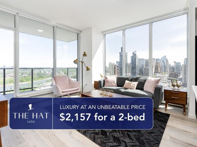 The Hat 14 1 Bedroom Apartment for Rent at 1015 13 St Sw, Calgary, AB T3C 3Y9 Beltline