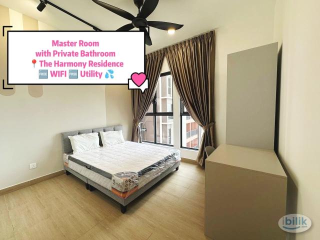 The Harmony Residence | Brand New | Fully Furnished | Master Room to Single Room | Hassle Free