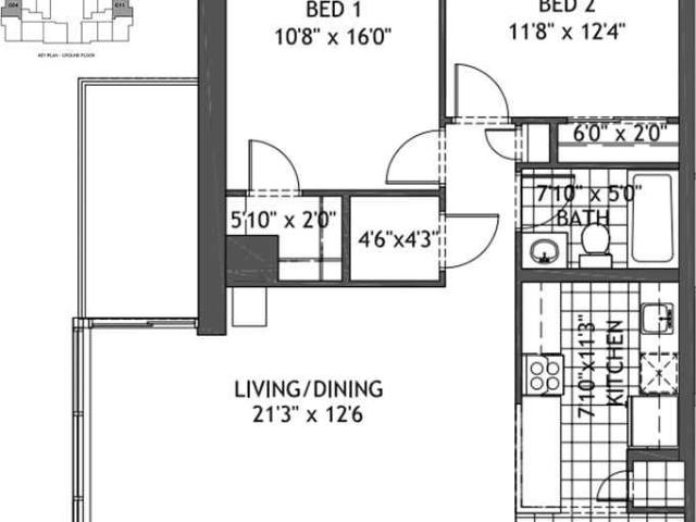 The Herkimer 2 Bedroom Apartment for Rent at 58 Leroy Grant Dr, Kingston, ON K7K 0G3