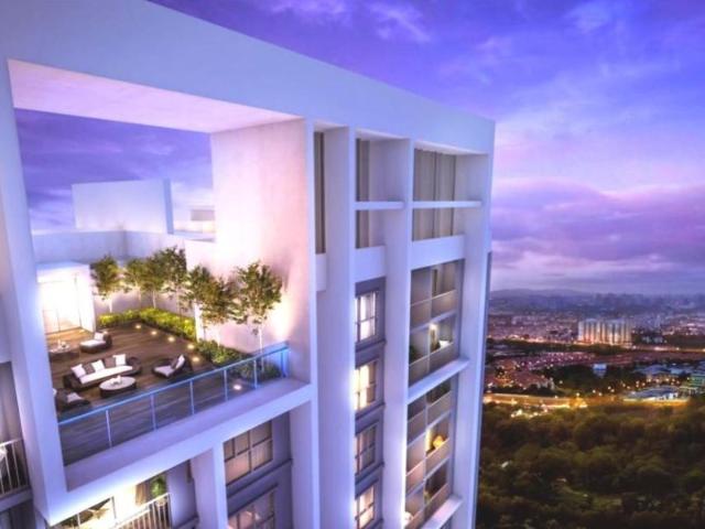 The Hermington New Condo, 3Rooms 1000sq.ft, KL VIEW