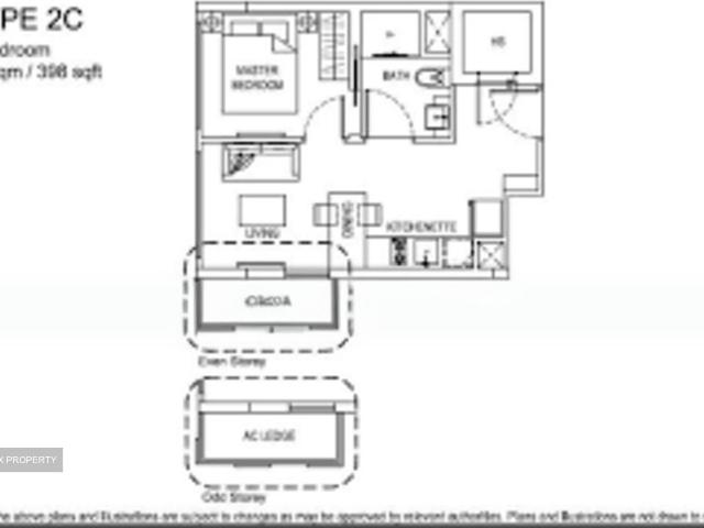 The Hillford D21, Apartment