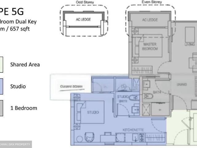 The Hillford D21, Apartment