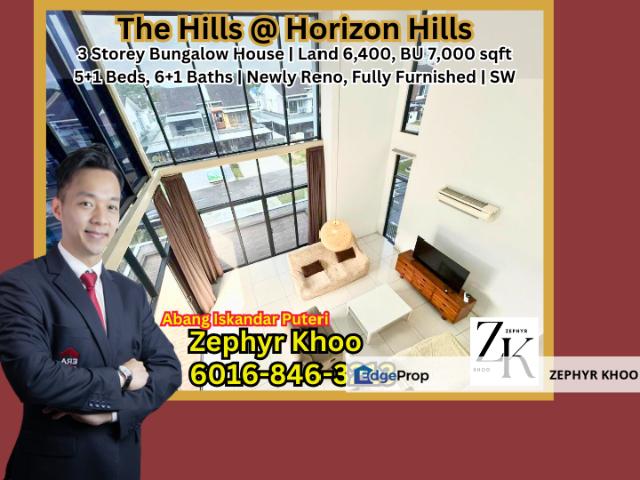 The Hills @ Horizon Hills 3 Storey Bungalow House For Sale Now!