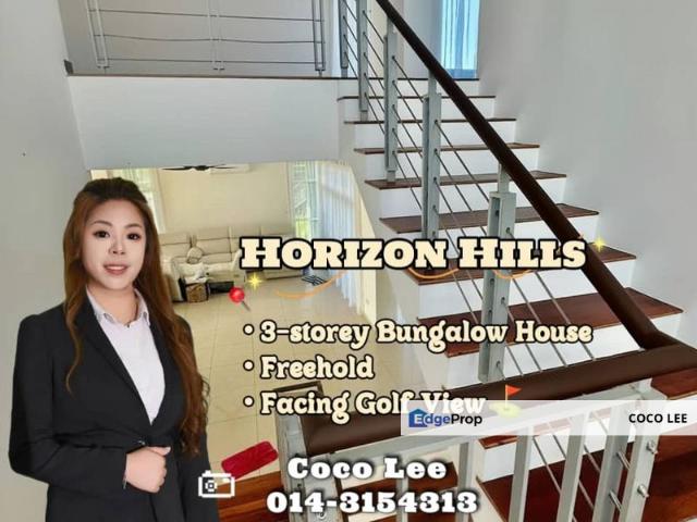 The Hills, Horizon Hills @ Three storey Bungalow with Facing Golf View