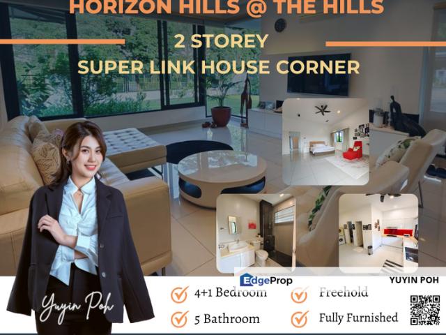 Horizon Hills @ The Hills Double Storey Super link House Corner Lot