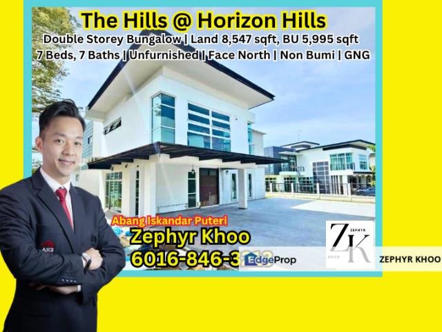 The Hills @ Horizon Hills Double Storey Bungalow for Sale !