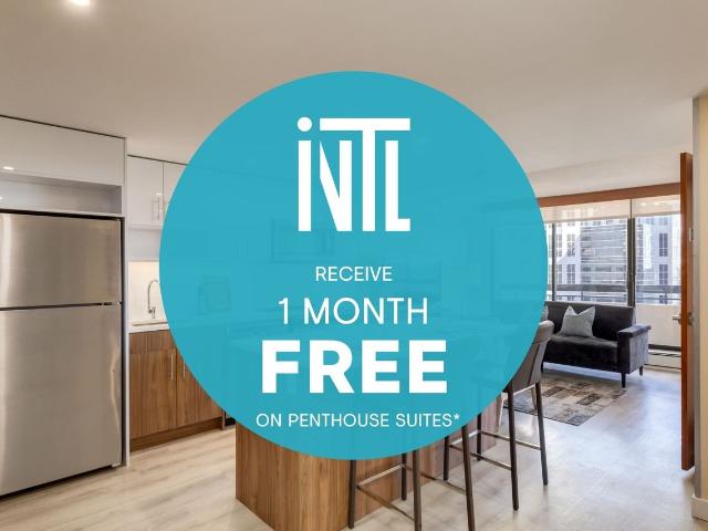 The International 1 Bedroom Apartment for Rent at 220 4 Ave Sw, Calgary, AB T2P 0H5 Downtown Calgary