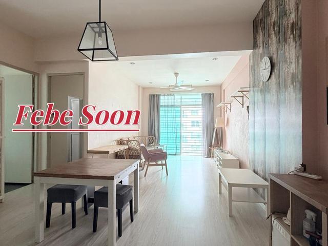 The Oasis 1100sf Low Floor 1CP Full Furnished Renovated