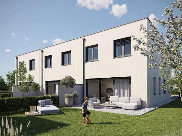 The Oasis! Wunderschönes Eckreihenhaus in Ödt, nahe dem Badesee: 5 Zimmer, Terrasse, Eigengarten, belagsfertig