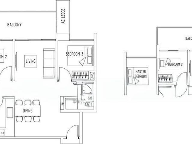 The Lakefront Residences D22, Condominium