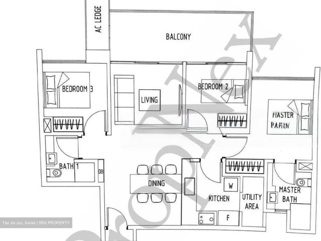 The Lakefront Residences D22, Condominium