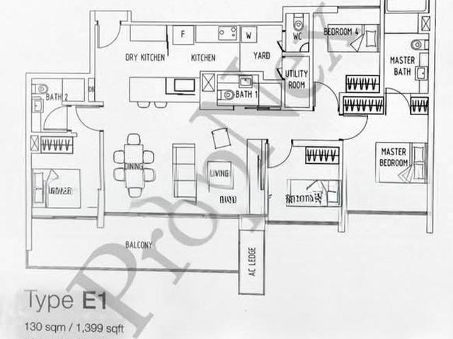 The Lakefront Residences D22, Condominium