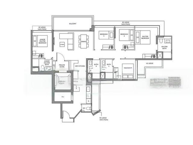 The Lakegarden Residences D22, Condominium