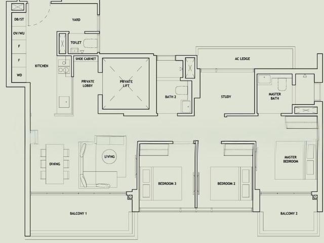 The Landmark D3, Condominium