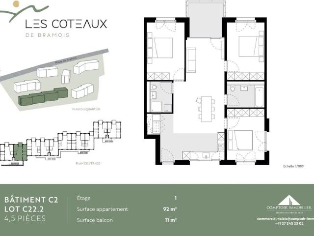 THE LAST 4.5 PIECES NEW FOR RENT IN BRAMOIS