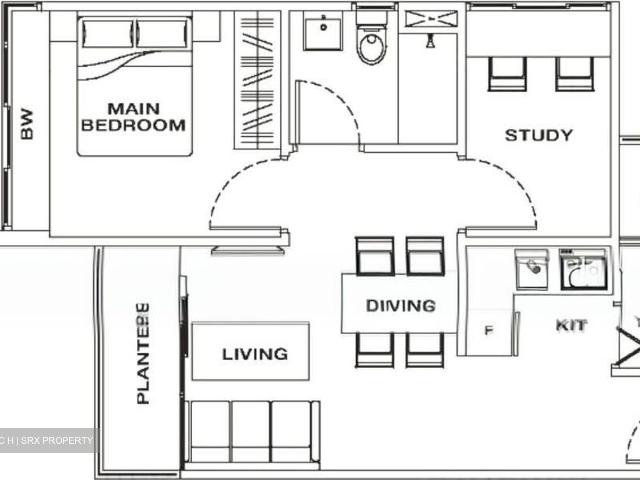 The Lenox D14, Apartment