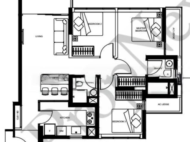 The Linq @ Beauty World D21, Apartment