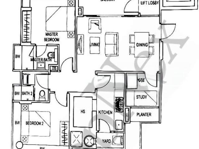The Lucent D15, Apartment