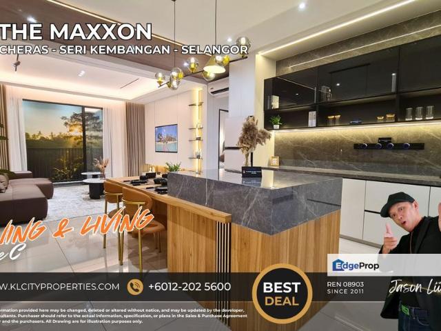 The Maxxon Cheras Type C 1500sqft 4+1 Rooms 3 Bathrooms 2 Balcony