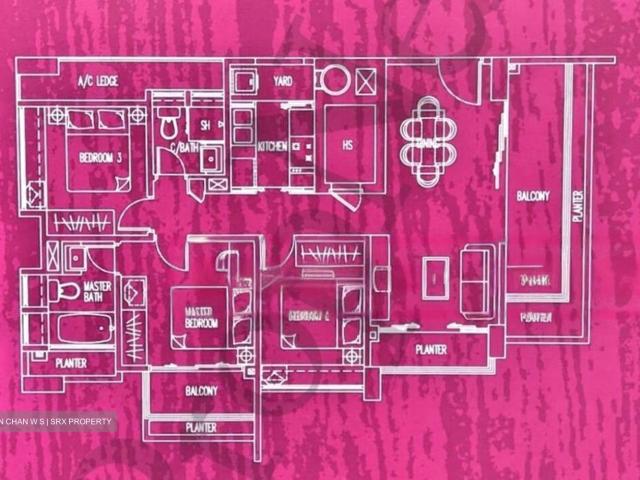 The Merlot D8, Apartment