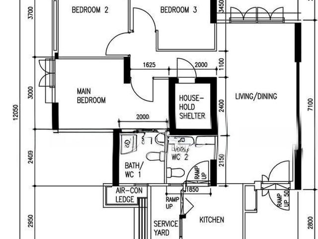 The Nautilus @ Punggol. HDB 4 Rooms