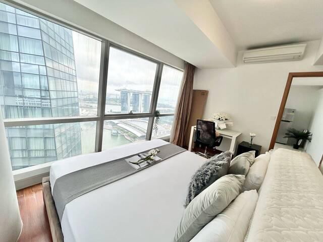 The Sail Condo FULL FURNISH STUDIO, Overlooking Marina bay Sands.!