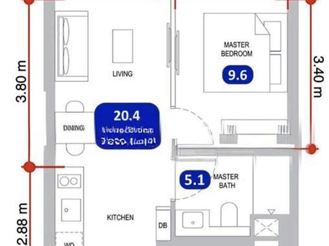 The Sail @ Marina Bay D1, Apartment