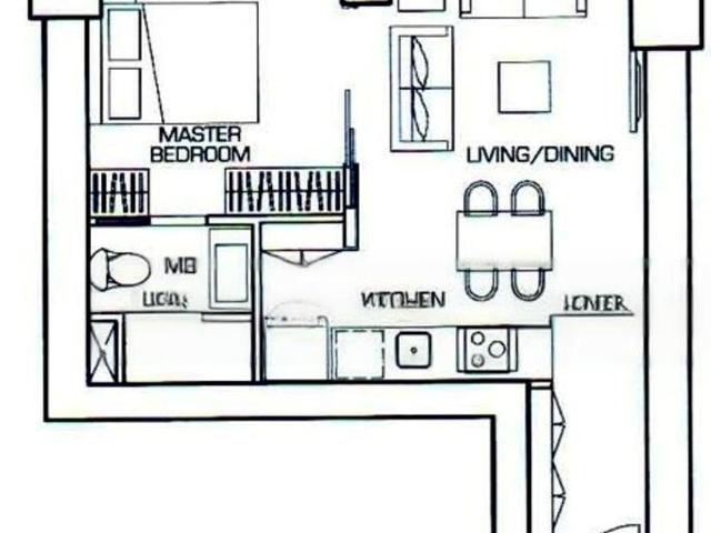 The Sail @ Marina Bay D1, Apartment