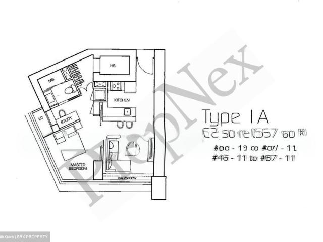 The Sail @ Marina Bay D1, Apartment