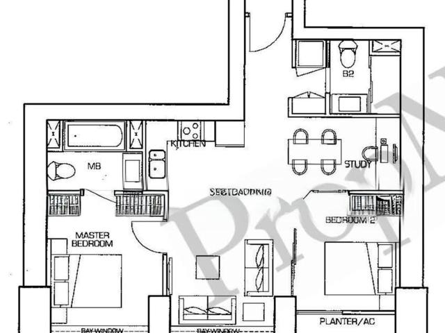 The Sail @ Marina Bay D1, Apartment