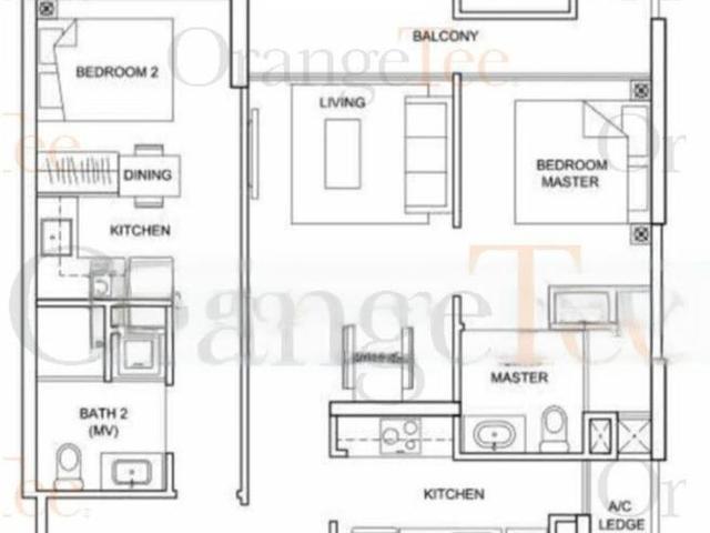 The Santorini D18, Condominium
