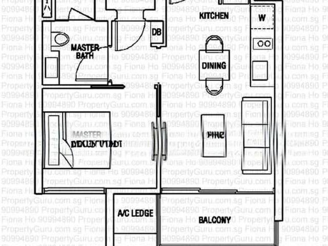The Scala D19, Apartment