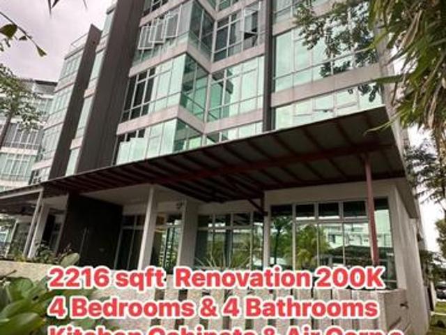 The Seed Apartment Sutera Utama Skudai Fully Renovated FOR SALE