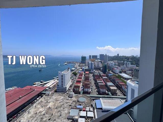 The Shore KK City Seaview Highest Floor Corner Unit Furnished