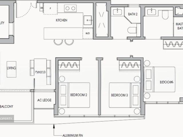 The Shorefront D17, Apartment