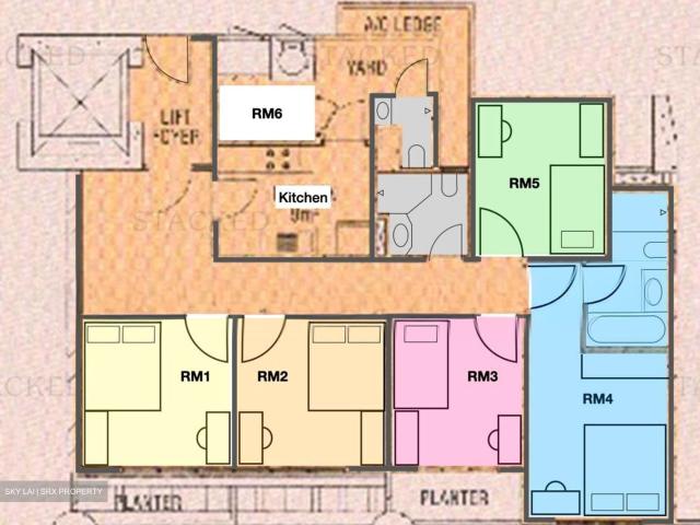 The Spinnaker D11, Apartment