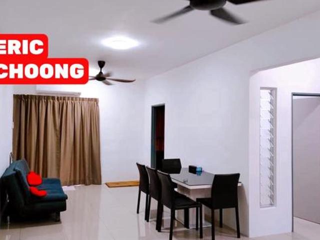 THE STONE CONDO PAYA TERUBONG RENOVATED 3 CAR PARK 1000 Sqft SALE