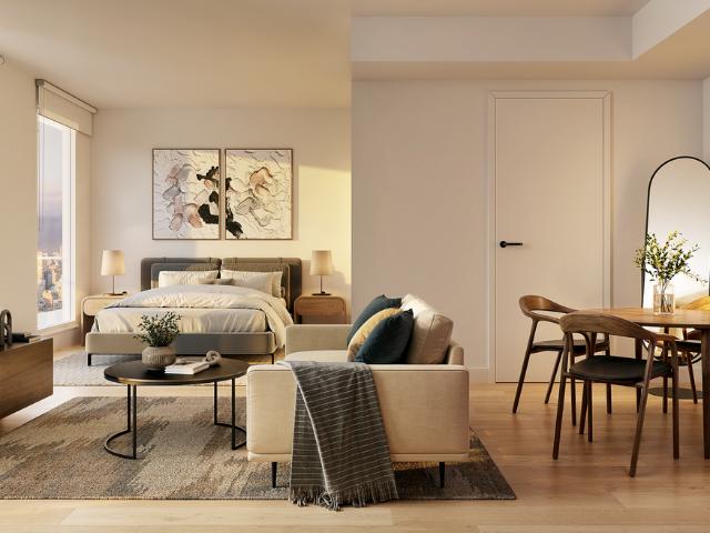 The Stories Broadway & Granville Studio Apartment for Rent at 2488 Granville St, Vancouver, BC V6H 0E2 Fairview