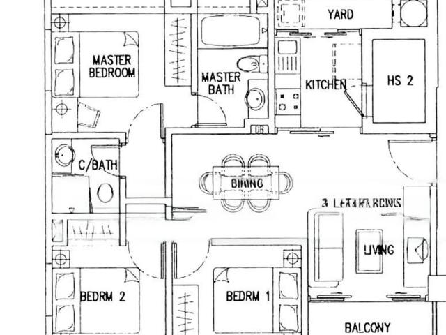 The Sunny Legend D15, Apartment