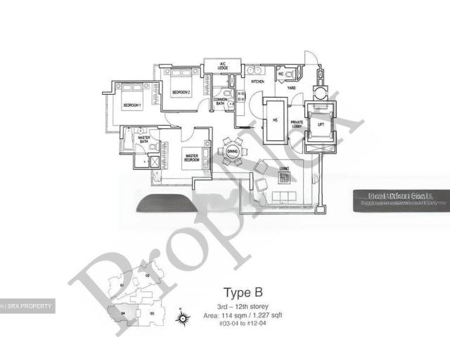 The Sunshine D19, Apartment