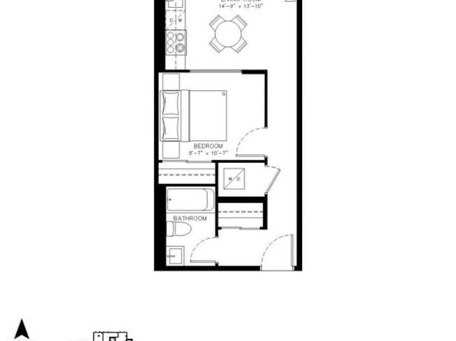The Pacific 1 Bedroom Apartment for Rent at 2946 Dundas St W, Toronto, ON M6P 0C7 The Junction